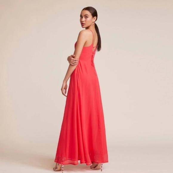 BB Dakota Coral Maxi Dress - Picture 3 of 6